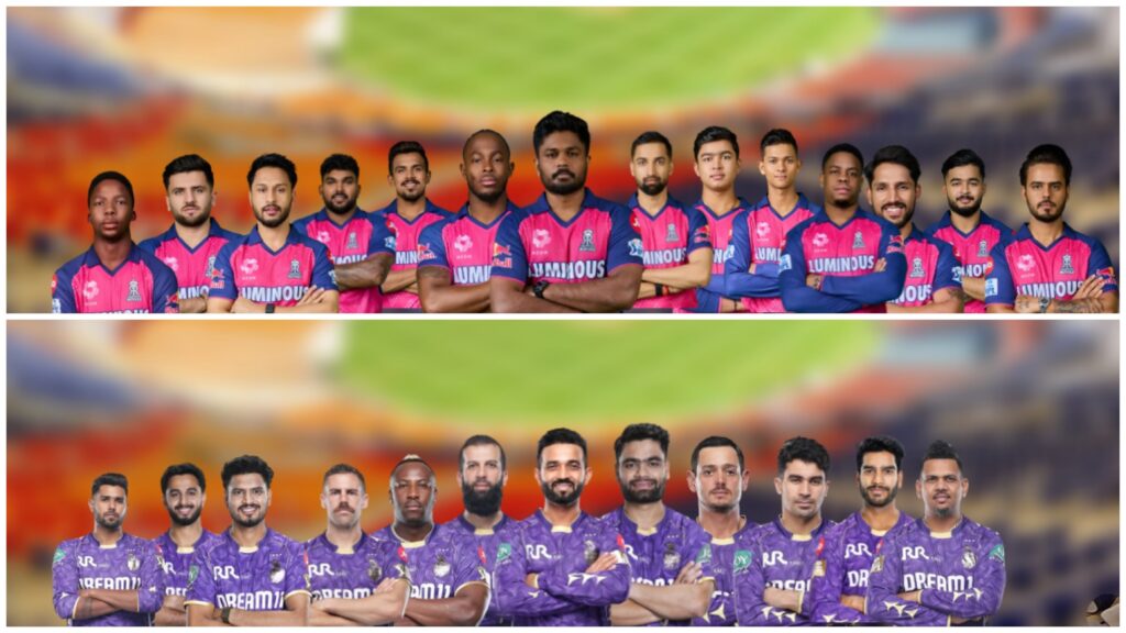 RR vs KKR Dream11 ટીમ 2025