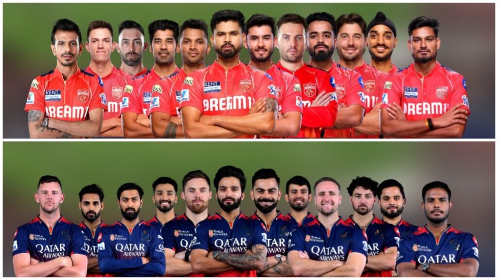 RCB vs PBKS Dream11 Prediction Team Today