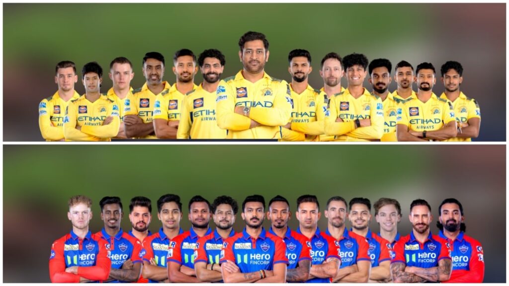 CSK vs DC Dream11 ટીમ 2025
