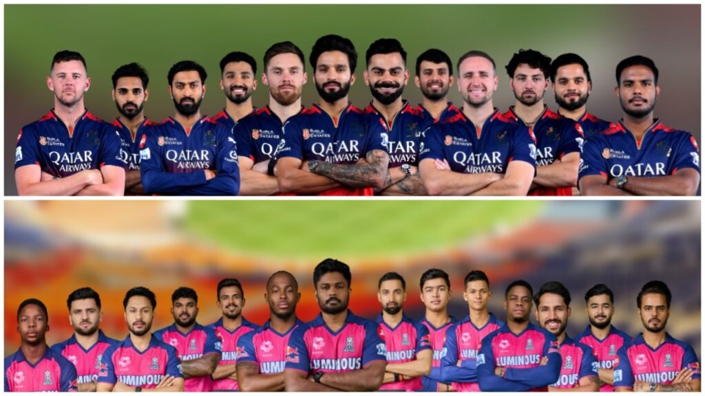 RCB vs RR Dream11 TEAM 2025