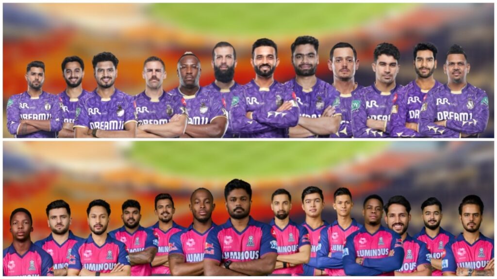 KKR vs RR Dream11 TEAM 2025