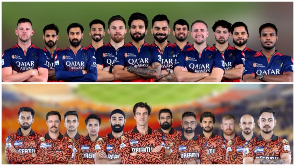 RCB vs SRH Dream11 TEAM 2025